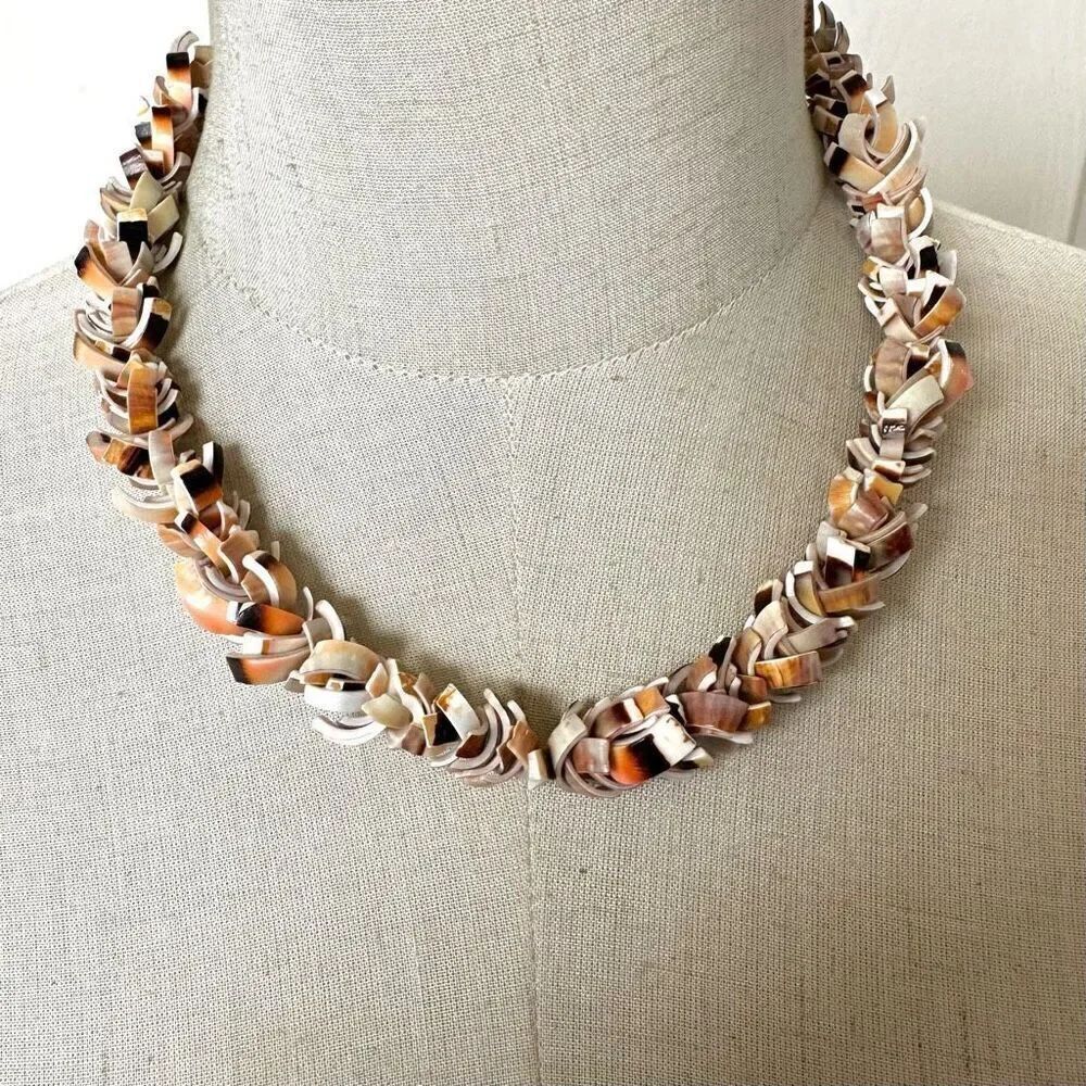 Vintage shell necklace